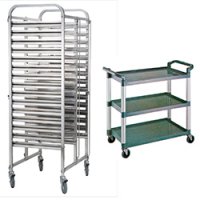 Servier- und Transportwagen