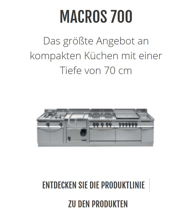 Bertos Makros 700er Serie kaufen
