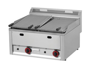 Gas Lavasteingrill, 2 Heizzonen, 2 Roste, BTH 66 x 60 x...