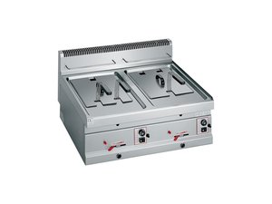 Bertos GL10+10B Fritteuse Gas 2x 10 Liter, 13,8 kW...