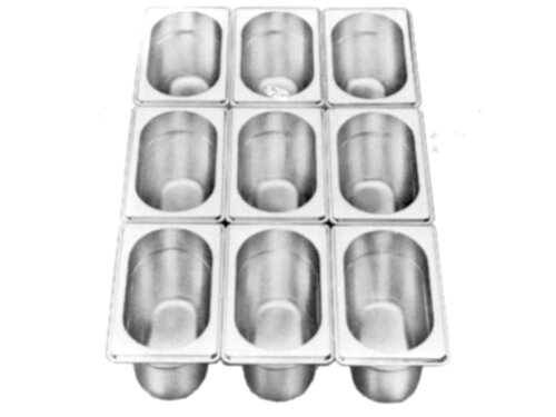 Gastrobehlter GN 1/9, 100 mm tief, 176 x 108 mm