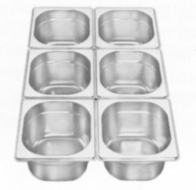 Gastronormbehlter GN 1/6 - 150 mm tief, BTH 176 x 162 x...