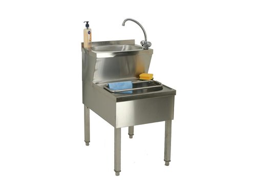 Handwaschausgussbecken 500 x 700 x 900 mm Wandmontage...