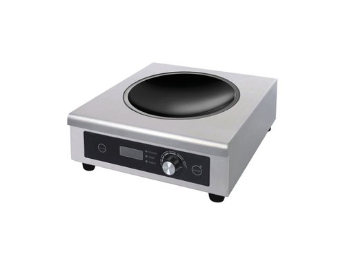 Induktions-Wokherd, 335x380x120 mm, 230 V, 3,1 kW