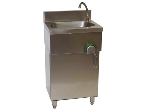 Handwaschbecken mit Unterschrank und Kniebedienung, BTH...