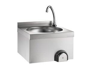 Handwaschbecken mit Kniebedienung 400 x 400 x 235mm