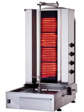 Elektro-Gyrosger�t, 3 Brenner, Edelstahl, BTH 550 x 715 x...