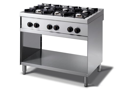 Gasherd mit 6 Brenner 30KW, 3 x 4kW, 3 x 6kW,...