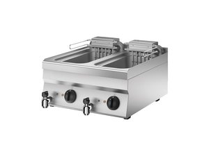 Snack 600 Doppelfritteuse Elektro 2x 10 Liter mit...