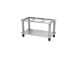 Untergestell offen mit Grundboden 990x510x570-630 mm