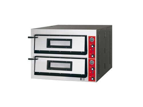 Pizzaofen fr 2 x 4 Pizzen 36cm, Edelstahl, 1010 x 850 x...