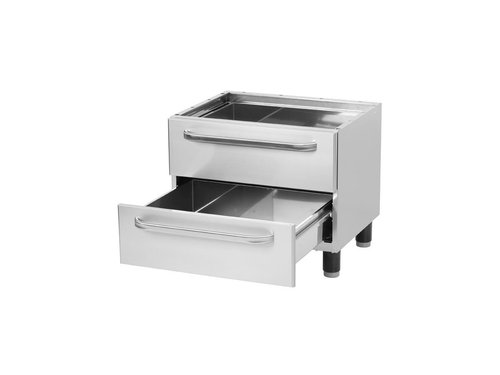 Untergestell mit 2 Schubladen 660x530x570-630 mm