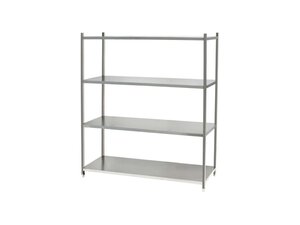 Regal, Edelstahl, Traglast je Boden max.150 kg, BTH 140 x...