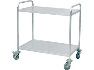 Servier-/Transportwagen, 2 Bden, 800 x 500 x 940 mm,...