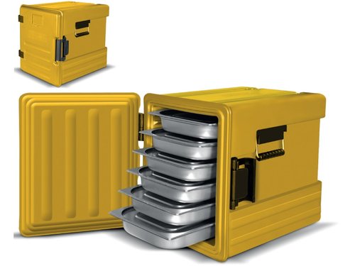 Thermobox doppelwandig, 83 Liter 12 Einschubvorrichtungen...