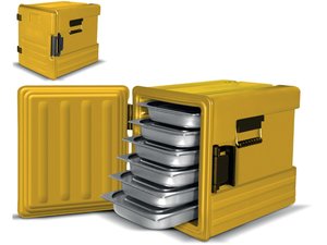 Thermobox doppelwandig, 83 Liter 12 Einschubvorrichtungen...