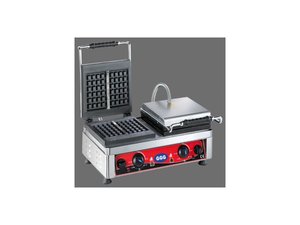 Waffeleisen fr 4 Waffeln, 580x320x300 mm, Brsseler...