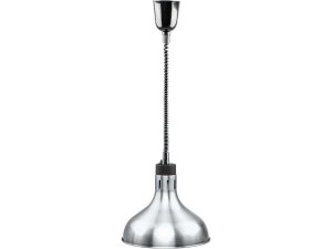 W�rmelampe zur Deckenbefestigung, silber, 0,25 kW, � 290 mm