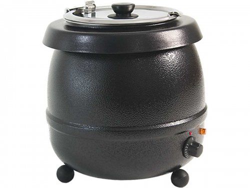 Elektrischer Suppentopf, 10 Liter,  33 cm, Inhalt 10 Liter