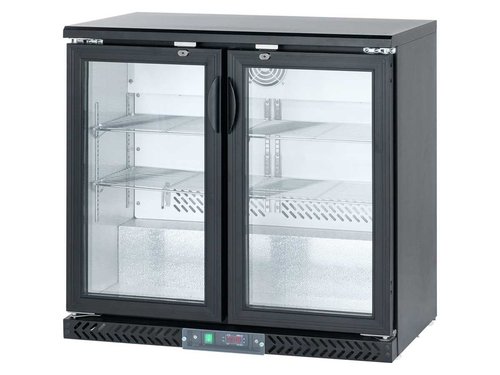 Bar Display Cooler, 254 Liter, zwei Flgeltren, 900 x...