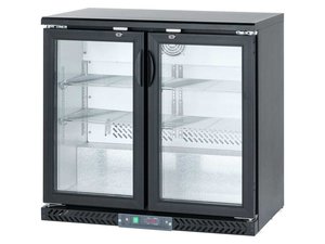 Bar Display Cooler, 254 Liter, zwei Flgeltren, 900 x...