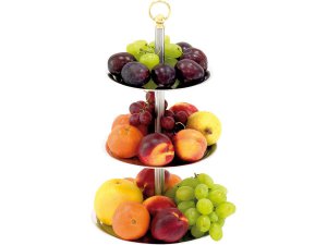 Etagere, 3-stufig, H�he 42 cm