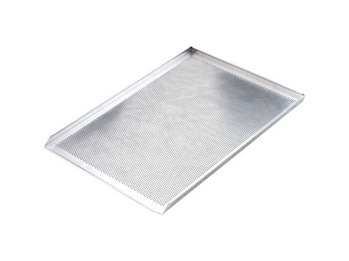 Aluminium Backblech, gelocht Strke 1,5 mm, 600x400 mm