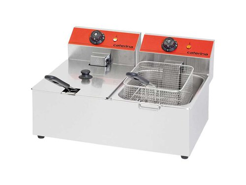 Doppel-Fritteuse CATERINA, 2x 3 Liter, Auftischgert, BTH...