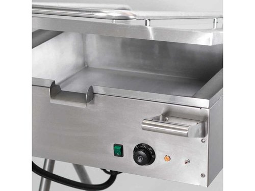 Kippbratpfanne Elektro, 100 Koteletts/h, BTH 700 x 786 x 912 mm