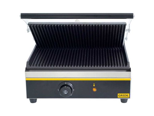 GREDIL Kontaktgrill, doppelt, 230V/3,6 kW, 525 x 325 x 200 mm (BxTxH)