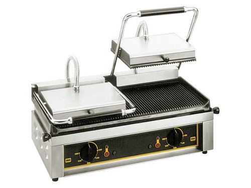 ROLLER GRILL Kontaktgrill doppelt, 4 kW, Abmessung 600 x...