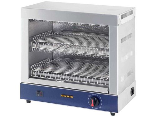 Salamander, doppelt, 230V/3 kW, 460 x 285 x 430 mm