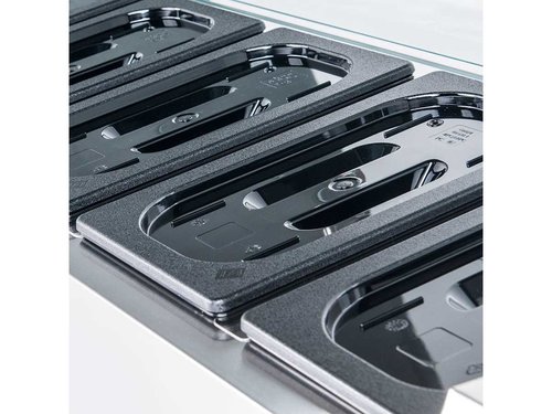 Pizzak�hlaufsatz TOM14G, f�r 5 x GN 1/4 (H�he 150 mm), BTH 1200 x 335 x 435 mm
