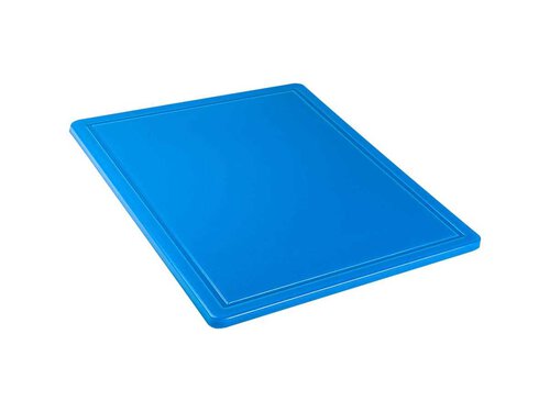 Schneidbrett, HACCP, Farbe blau, GN1/2, Strke 12 mm