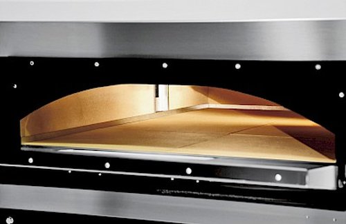 GGF Pizzaofen mit 2 Kammern, Vollschamott, 6 + 6 Pizzen ...