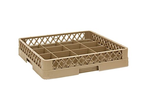 Splkorb  fr Glser und Tassen 16 Fcher 500 x 500 mm