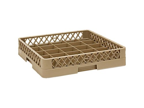 Splkorb  fr Glser und Tassen 25 Fcher 500 x 500 mm