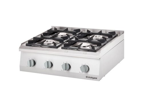 Gas-Kochfeld mit 4 Brennern, 7 KW, Auftischgert, BTH 800...