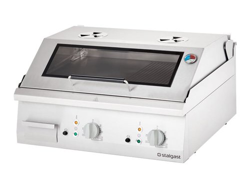 Elektro-Griddleplatte mit Haube als Tischgert, Serie 700...