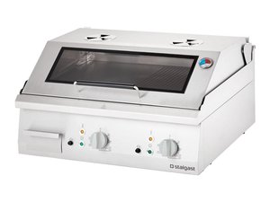 Elektro-Griddleplatte mit Haube als Tischgert, Serie 700...
