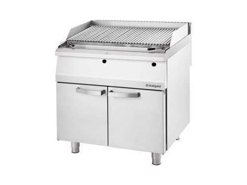 Gas-Lavastein-Grill als Standgert, Serie 700 ND mit...