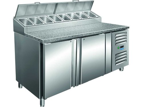 Zubereitungstisch mit Granit Arbeitsplatte 1500 x 850 x...