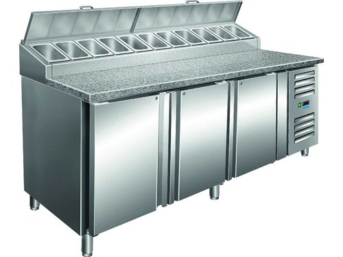 Zubereitungstisch mit Granit Arbeitsplatte 2000 x 850 x...