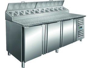 Zubereitungstisch mit Granit Arbeitsplatte 2000 x 850 x...