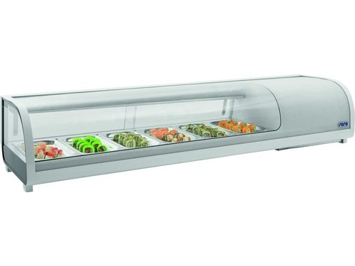 Sushivitrine SAMIRA fr 6x GN 1/3 - 40 mm tief