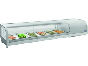 Sushivitrine SAMIRA fr 6x GN 1/3 - 40 mm tief