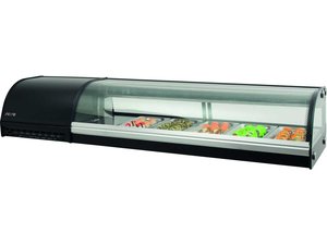 Sushivitrine SV 2000 fr 8x GN 1/3 - 2000 x 390 x 290 mm