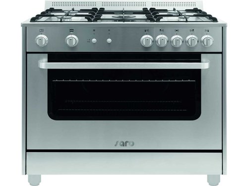 Multifunktionsherd TS95C71X 5 Flammen mit Wokbrenner und...