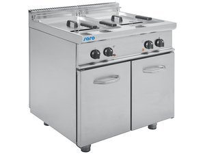 Elektrofritteuse Modell E7/FRE2V17, 2x 17 Liter, 80 x 70...