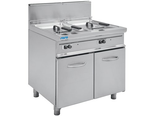 Gasfritteuse Modell E7/FLG2V13, 2x 13 Liter, 80 x 70 x 85 cm